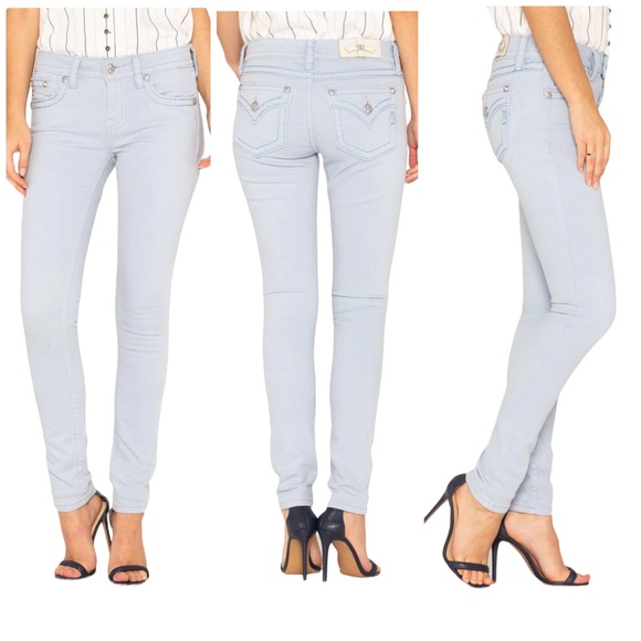 Hailey Sky Blue Skinny Jeans Size 